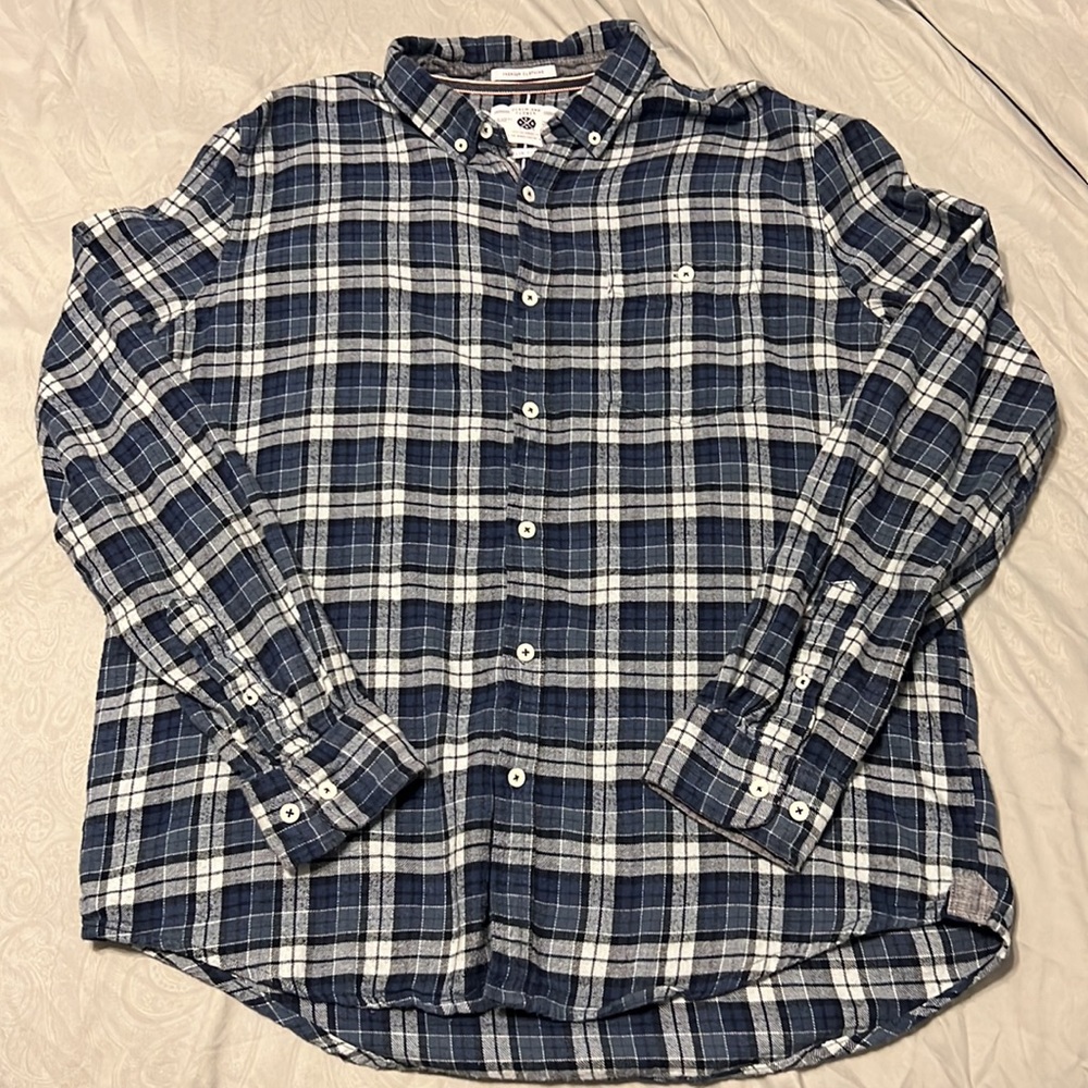 Denim & Flower Flannel XL